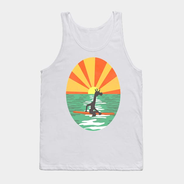 Surf Unicorn Tank Top by Thatssounicorny